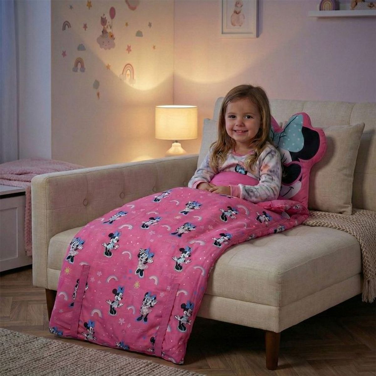 DISNEY - Manta infantil Poliéster 60 cm x 160 cm