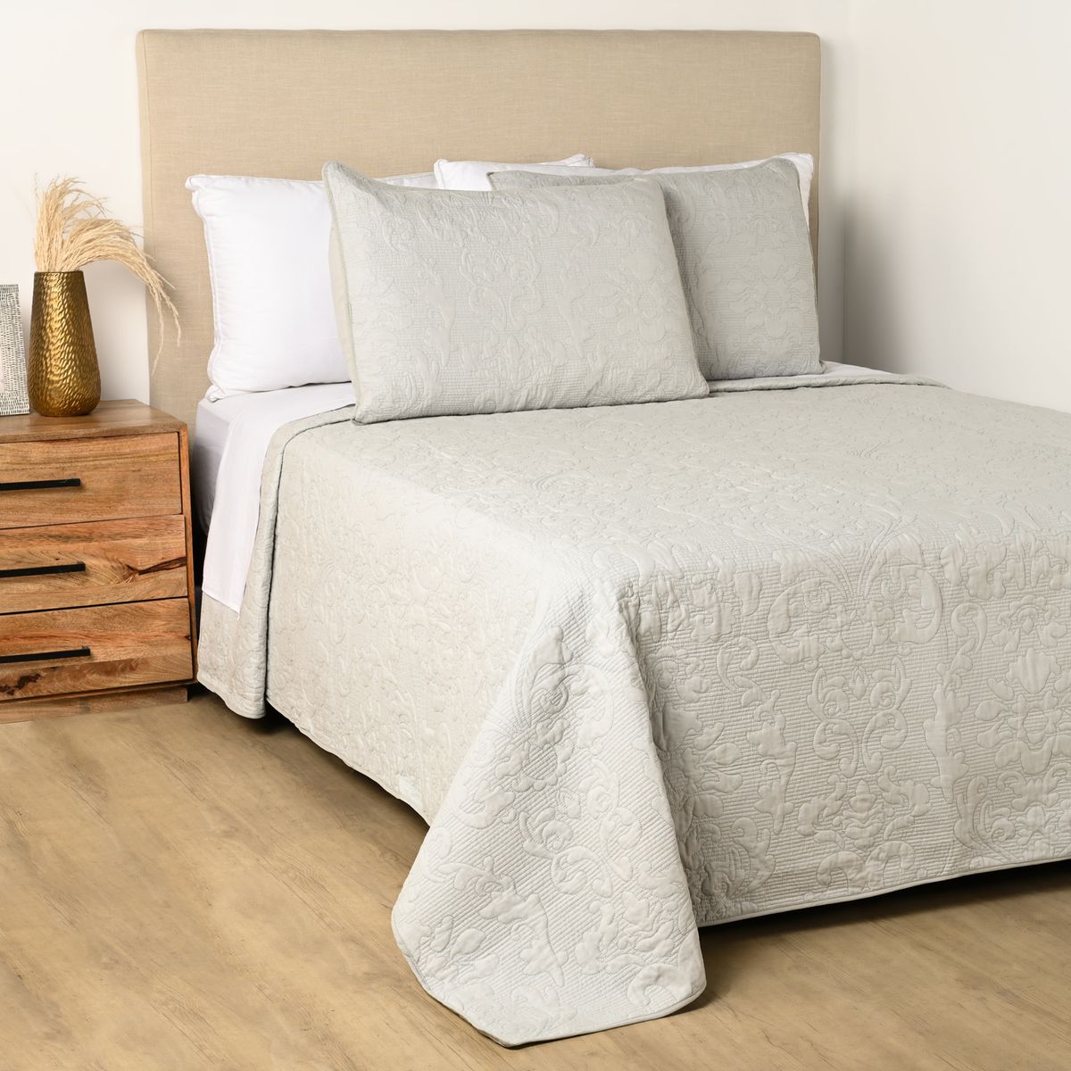 ROBERTA ALLEN - Cubrelecho Roberta Allen: Algodón 220 GSM