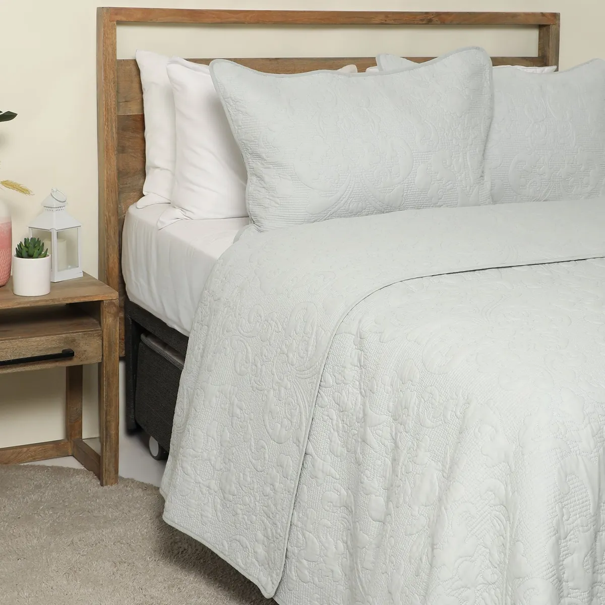 ROBERTA ALLEN - Cubrelecho Roberta Allen: Algodón 220 GSM