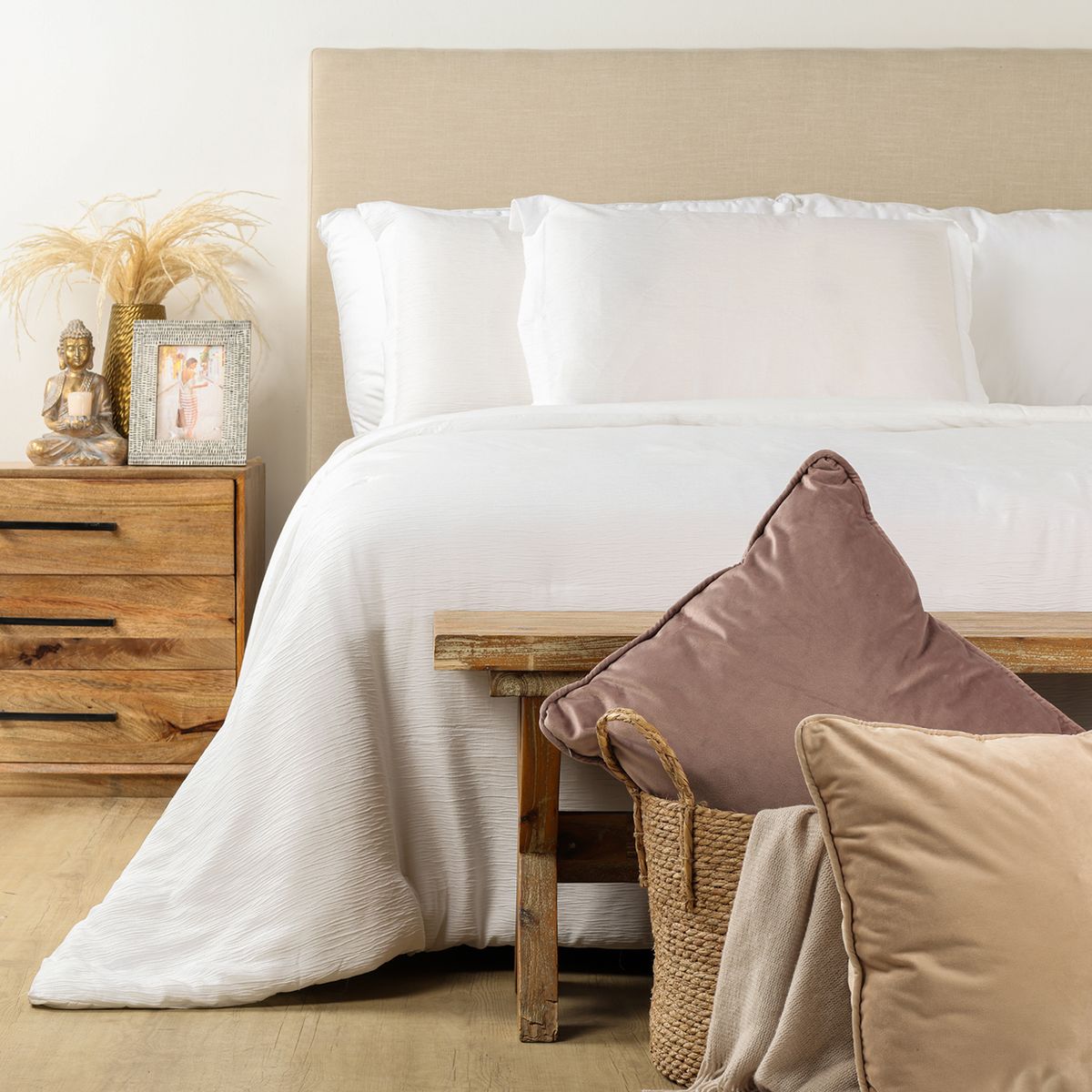 ROBERTA - Edredón Textura Rio con relleno de Poliéster 105 GSM