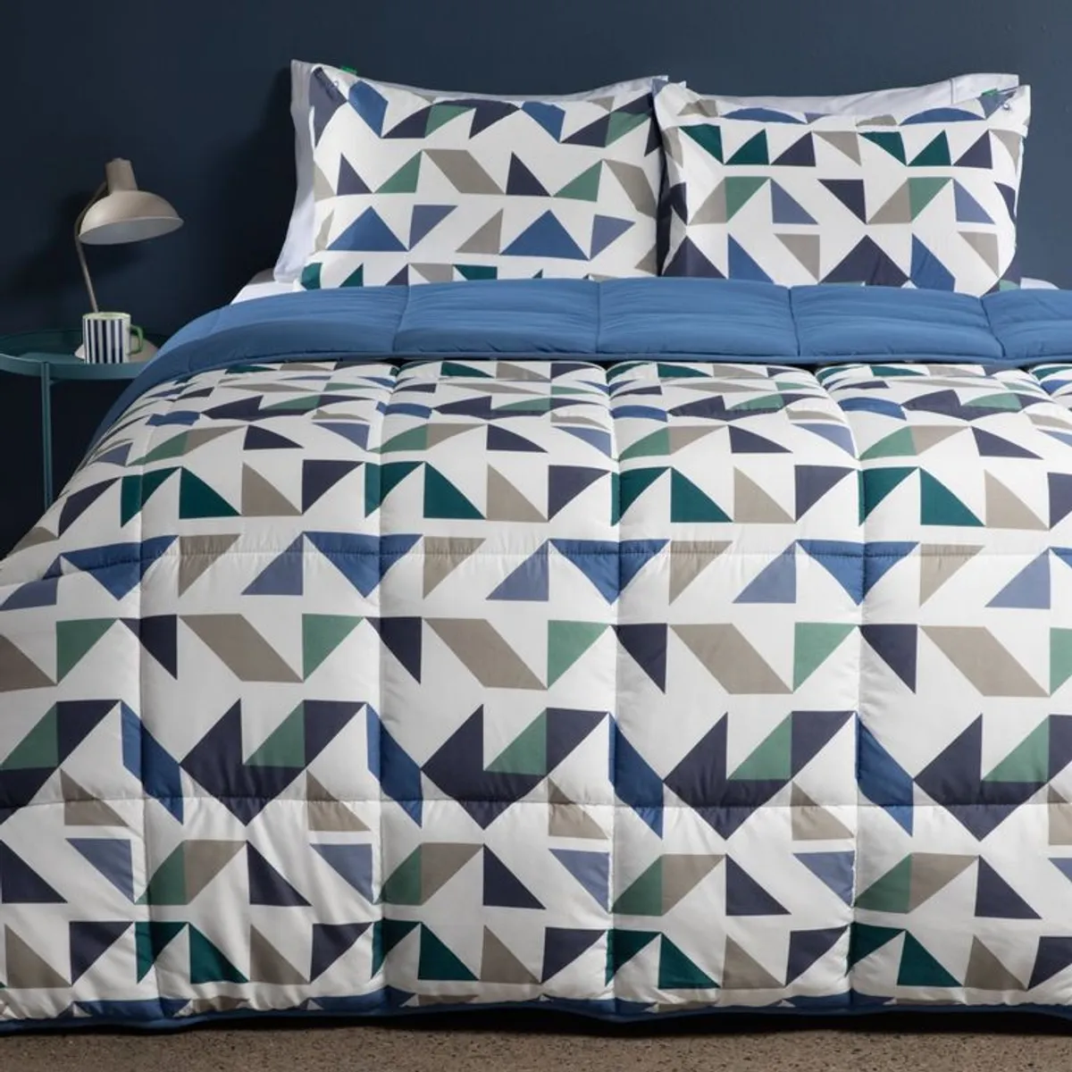 BENETTON - Edredon Benetton: Estampado Poliéster 95 GSM