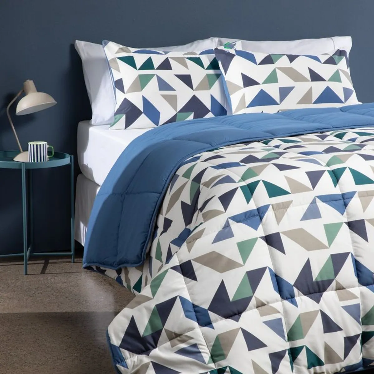 BENETTON - Edredon Benetton: Estampado Poliéster 95 GSM