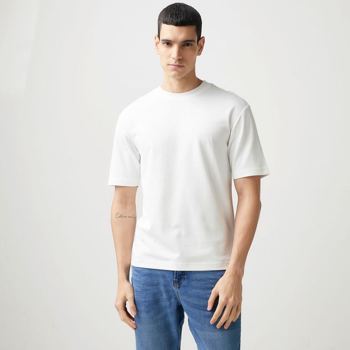 BASEMENT - Camiseta Hombre de Algodón Basement
