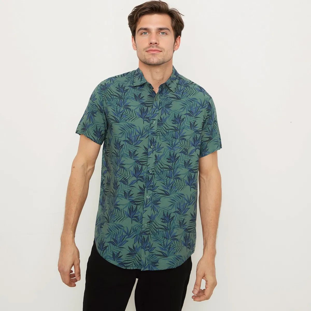 NEWPORT - Camisa Hombre Manga corta Regular fit Newport