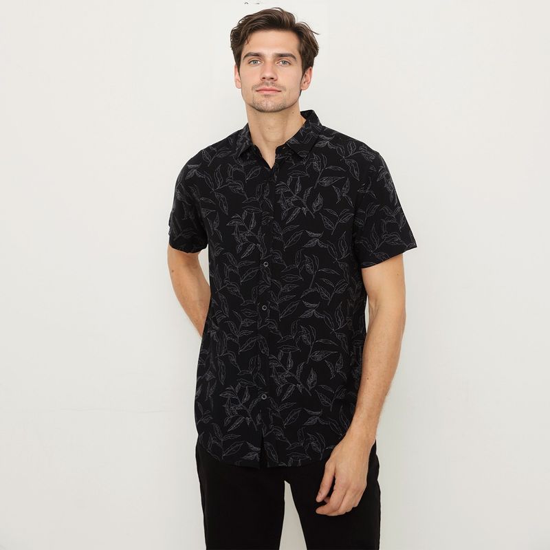 NEWPORT - Camisa Hombre Manga corta Regular fit Newport