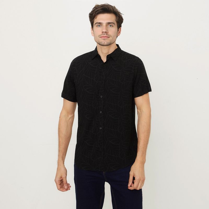NEWPORT - Camisa Hombre Manga corta Regular fit Newport