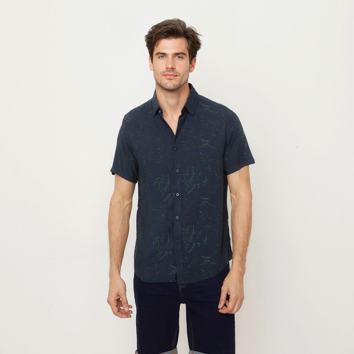 NEWPORT - Camisa Hombre Manga corta Regular fit Newport