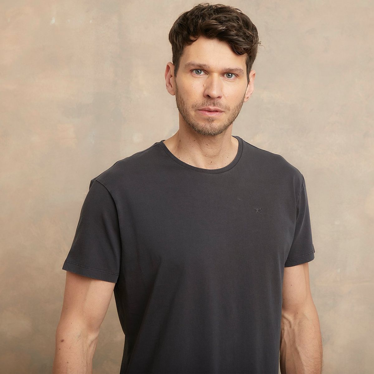 WOLF & HANK - Camiseta Hombre Manga corta Regular fit de Algodón WOLF&HANK