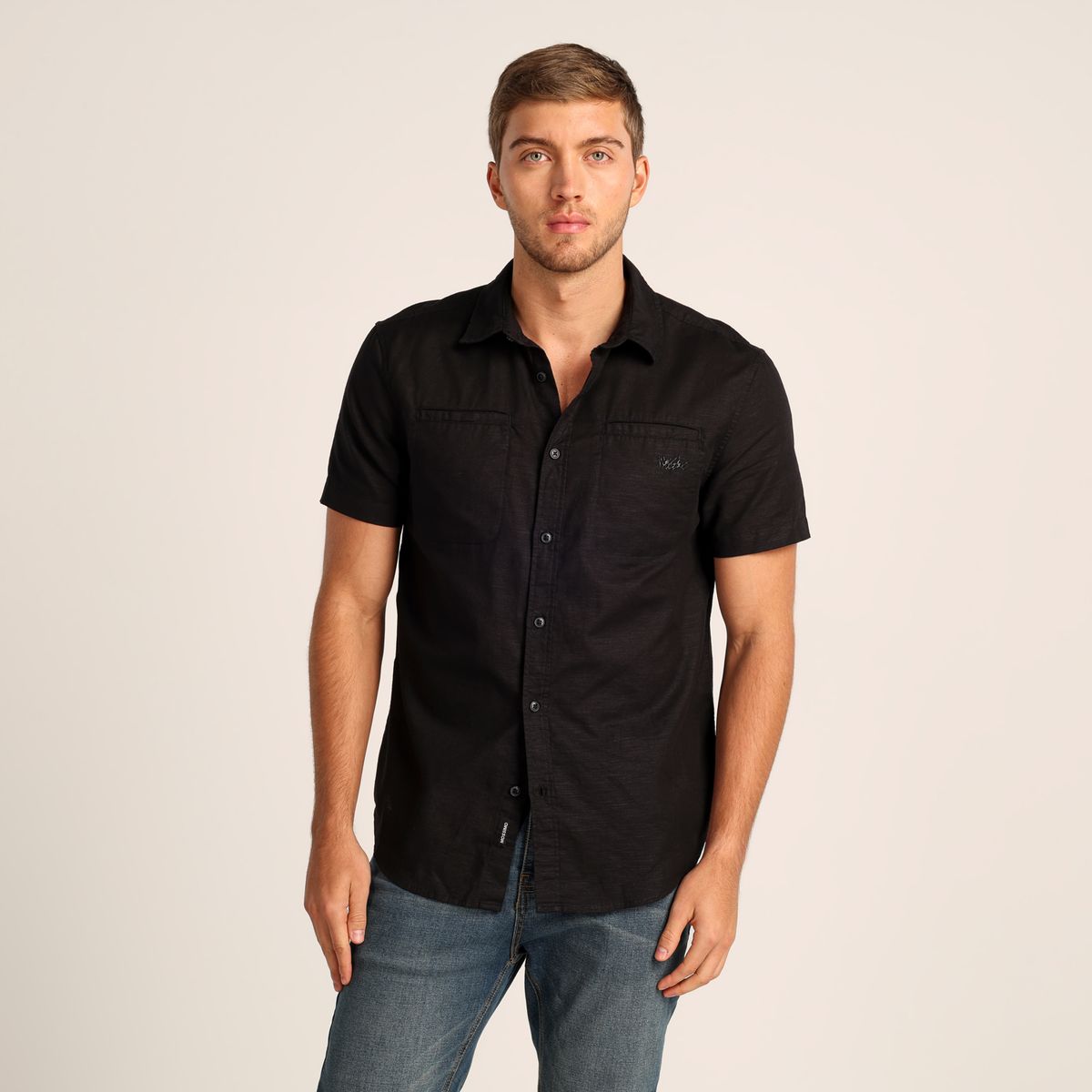 MOSSIMO - Camisa Hombre Manga corta Regular Mossimo