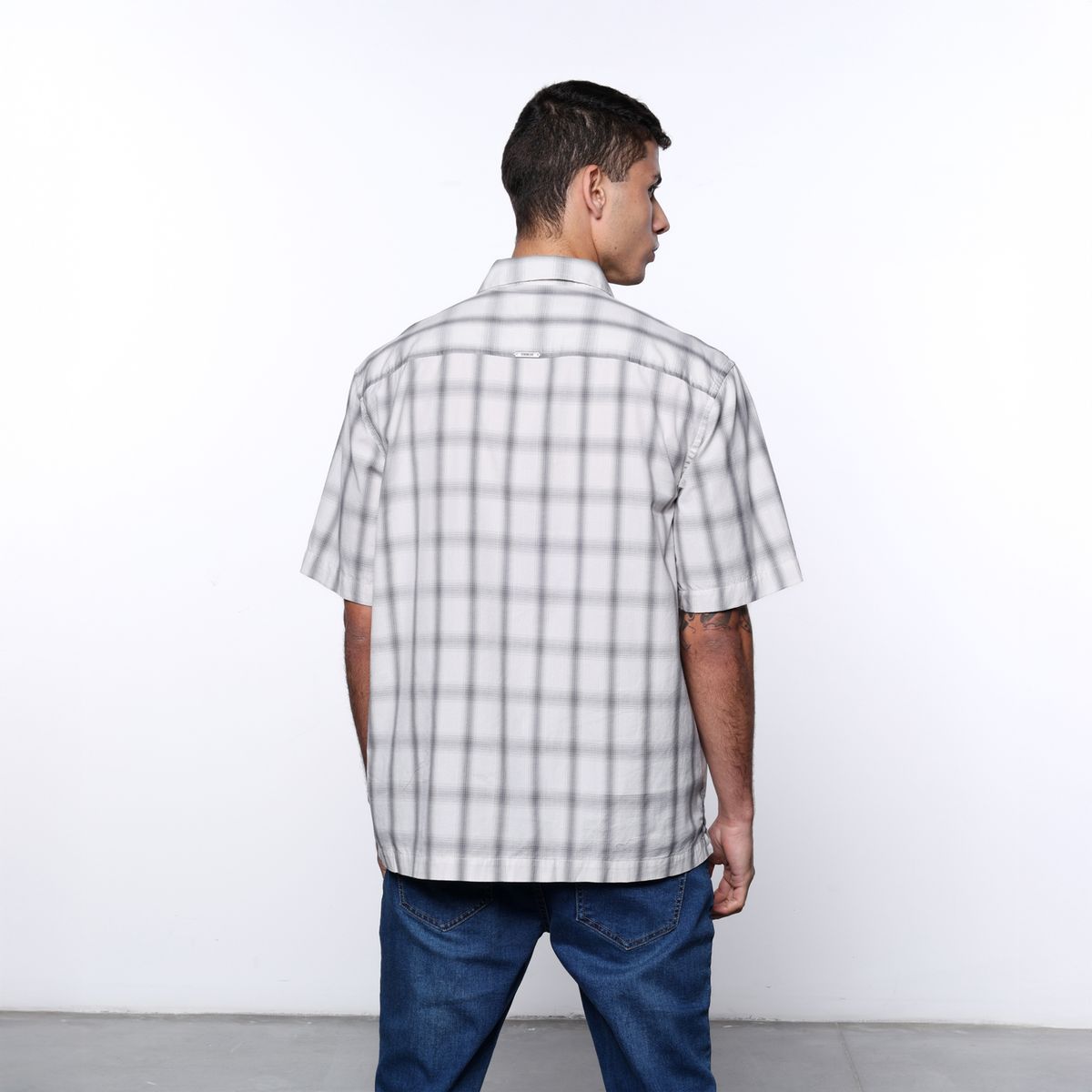 DENIMLAB - Camisa Hombre Manga corta Regular Denimlab
