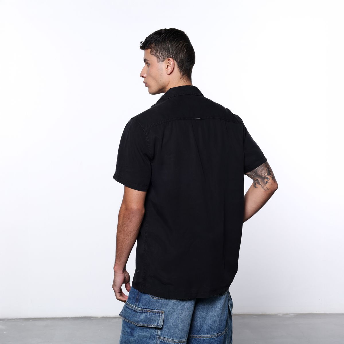 DENIMLAB - Camisa Hombre Manga corta Denimlab