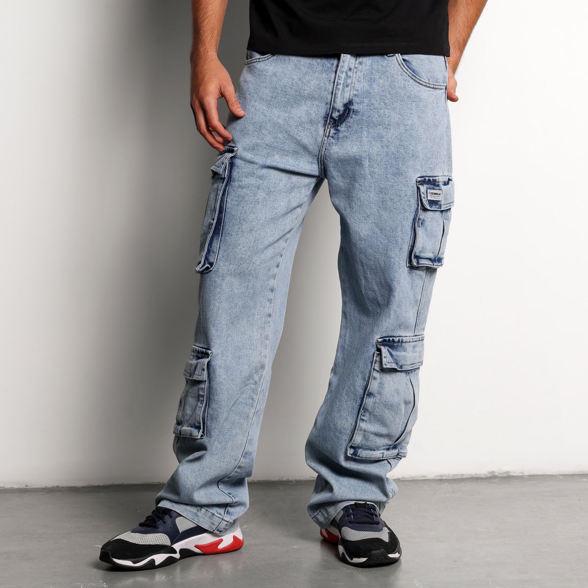 DENIMLAB - Jean Hombre Cargo Denimlab