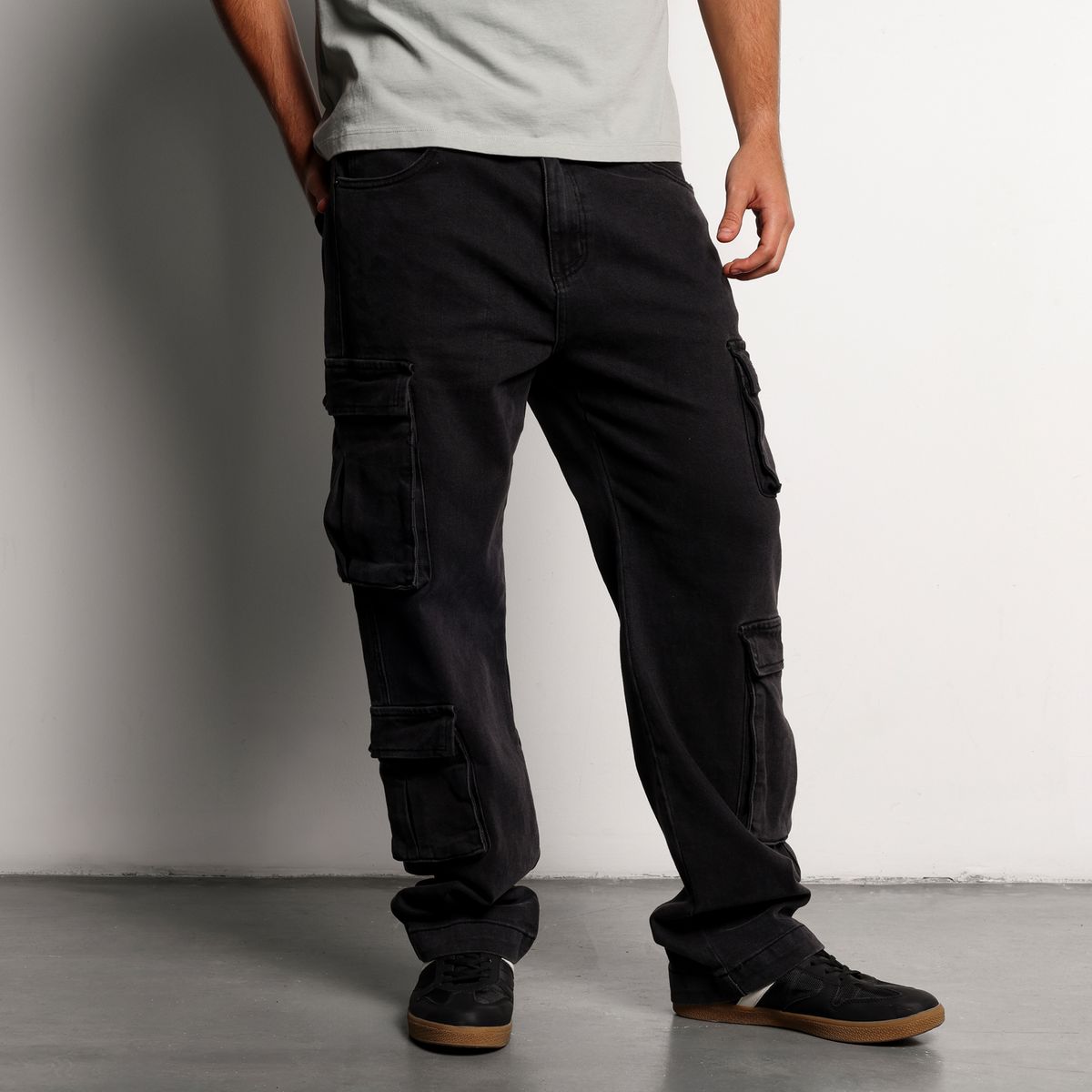 DENIMLAB - Jean Hombre Cargo Denimlab Largo 32