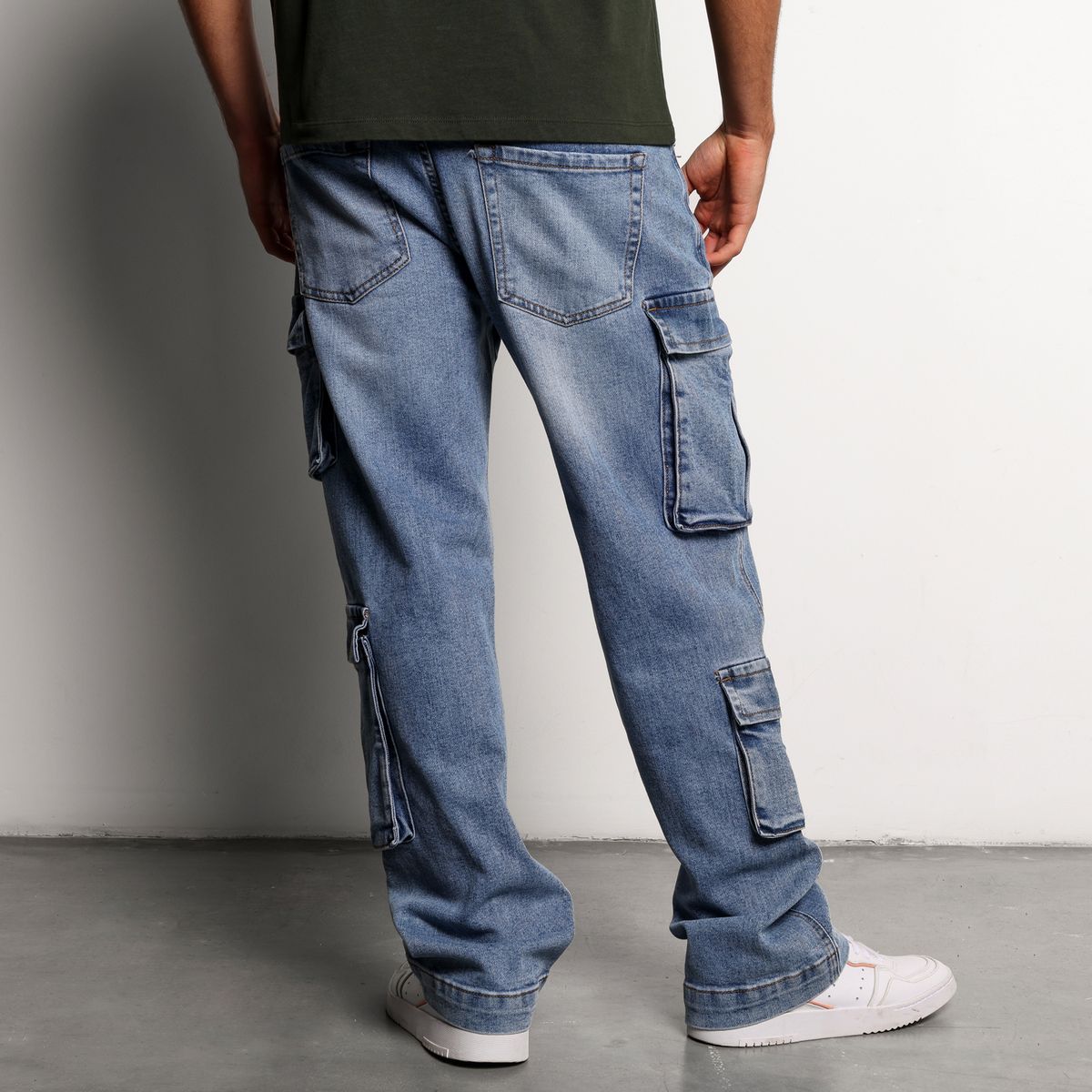 DENIMLAB - Jean Hombre Cargo Denimlab