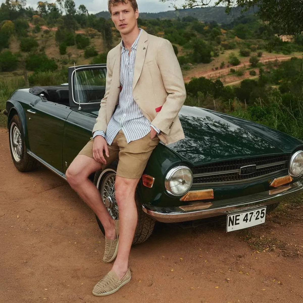 LA MARTINA - Blazer Hombre de Lino La Martina