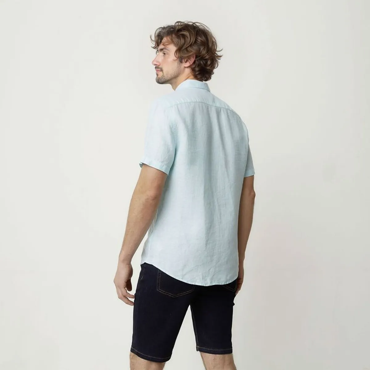 CASCAIS - Camisa Hombre Manga corta Slim fit Cascais. 