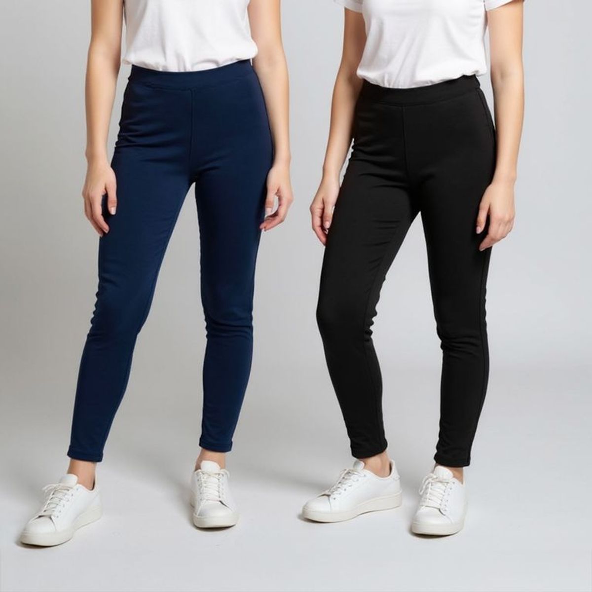 ELV - Leggings para Niña Pack de 2 unidades de Algodón Elv