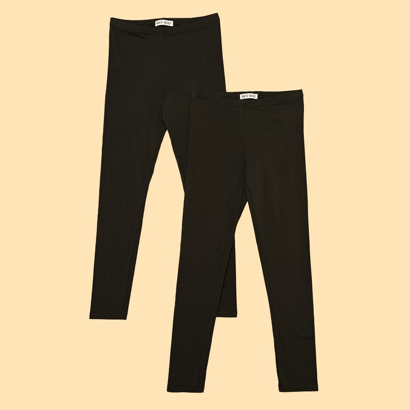  - Leggings para Niña Pack de 2 unidades de Algodón Elv