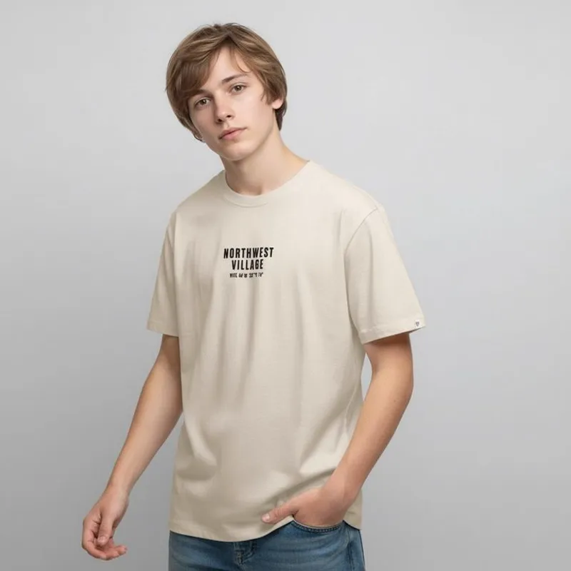FEDERATION - Camiseta Para Niño con Estampado Manga corta de Algodón Federation