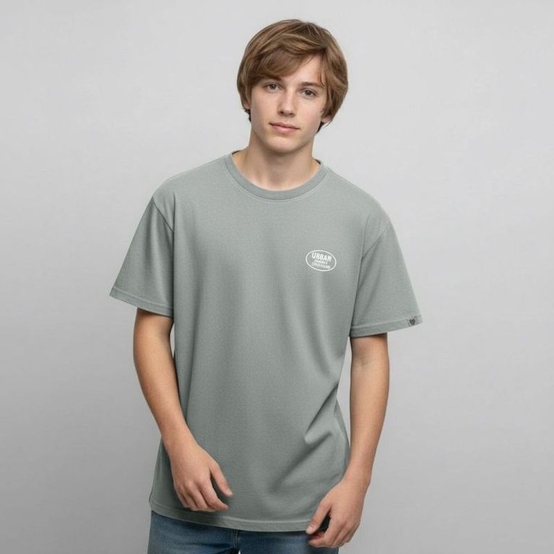 FEDERATION - Camiseta Para Niño con Estampado Manga corta de Algodón Federation