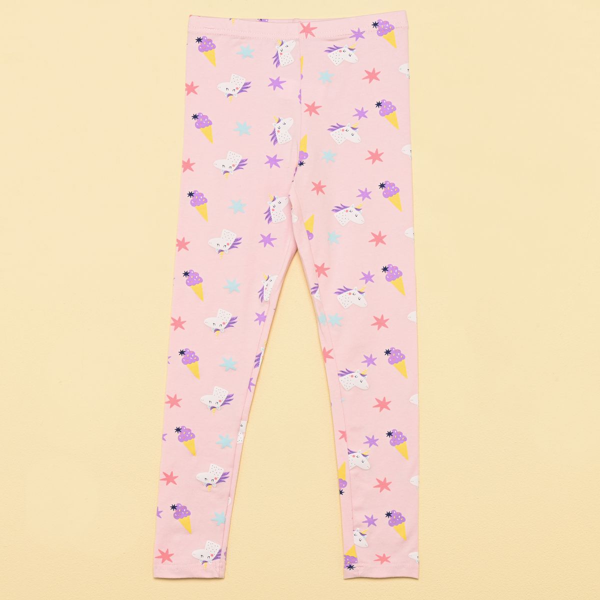 YAMP - Leggings Para Niña Pack de 2 unidades de Algodón Yamp