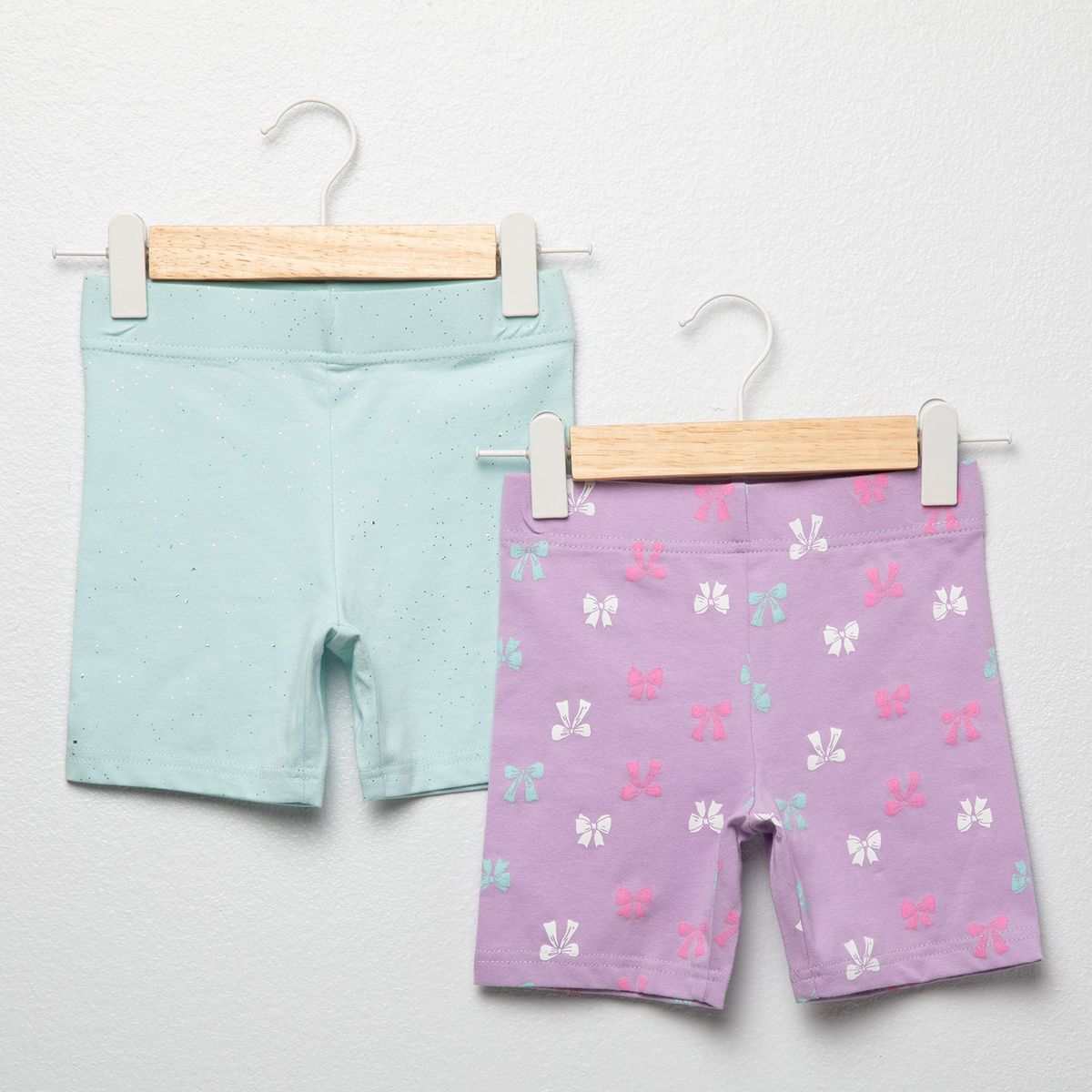 YAMP - Shorts Para Niña Pack de 2 unidades de Algodón Yamp