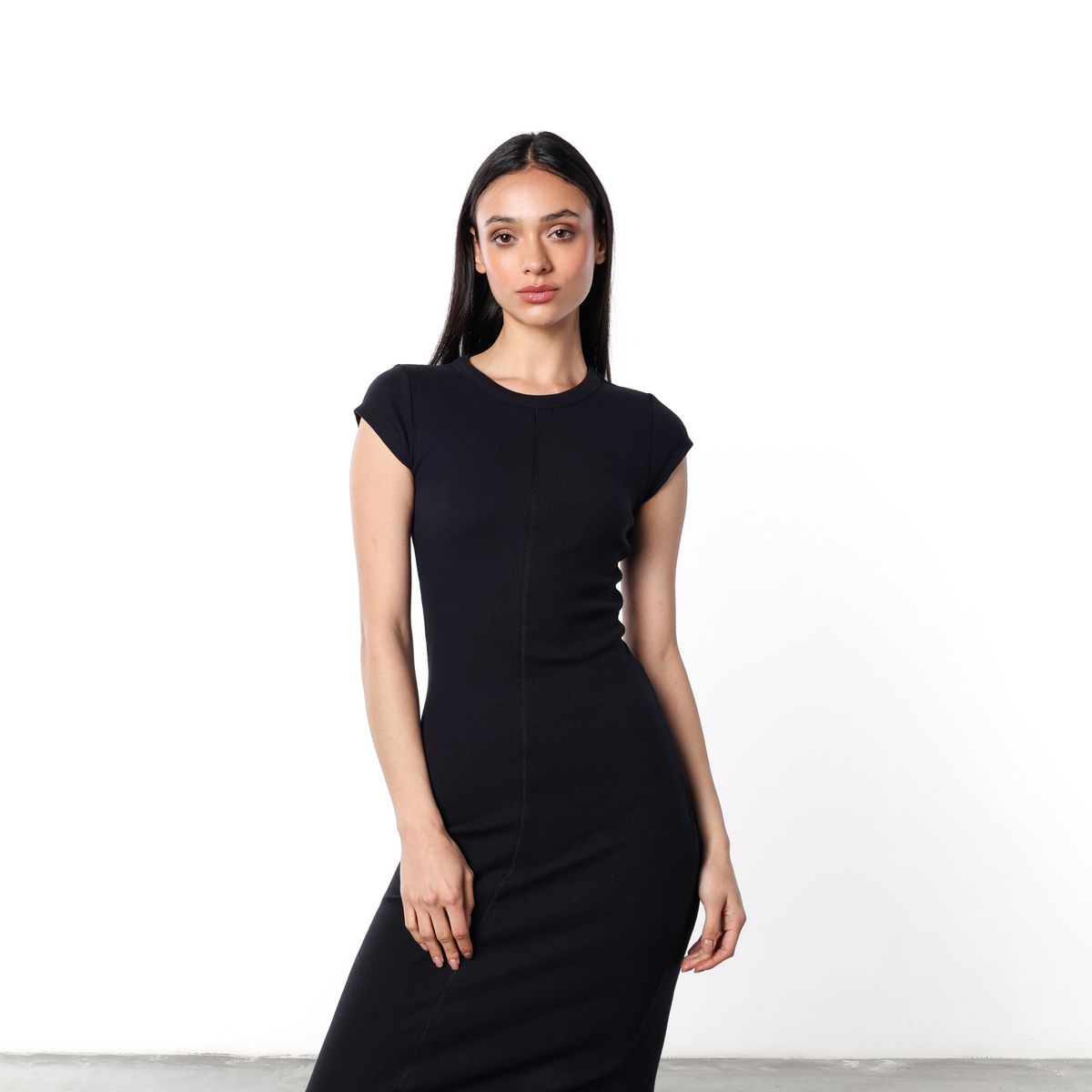 DENIMLAB - Vestido Medio Casual para Mujer Algodón Denimlab