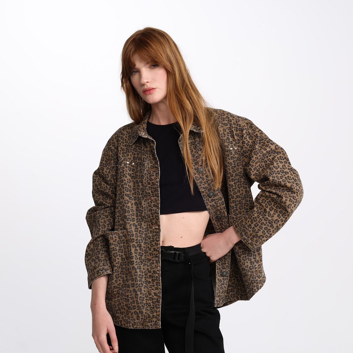 DENIMLAB - Chaqueta de jean Mujer de Algodón Denimlab