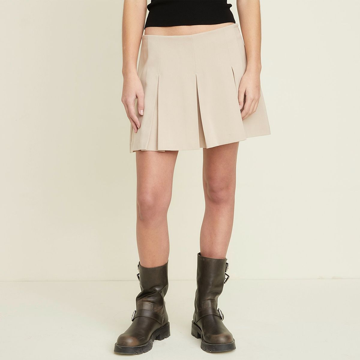 SYBILLA - Falda Mini Mujer con Tachas Sybilla