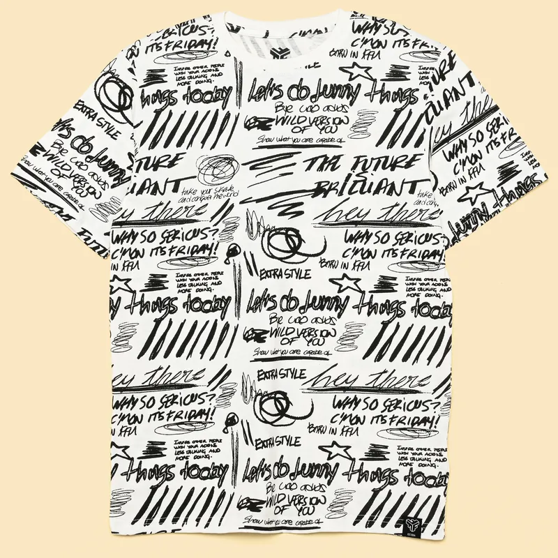 FEDERATION - Camiseta Para Niño con Estampado Manga corta de Algodón Federation