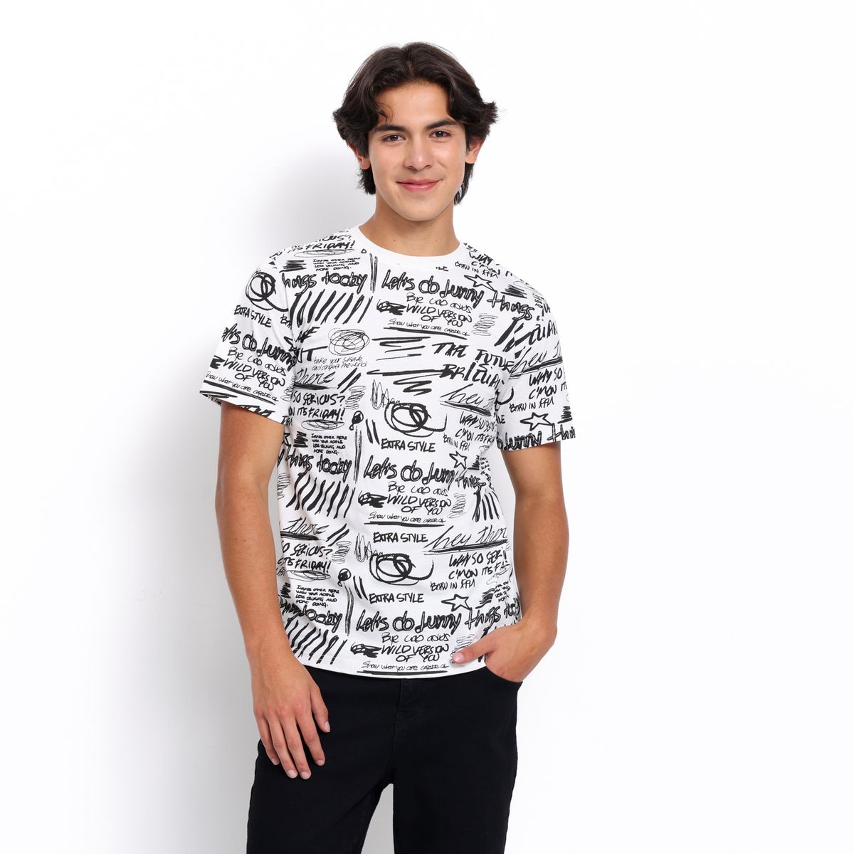 FEDERATION - Camiseta Para Niño con Estampado Manga corta de Algodón Federation