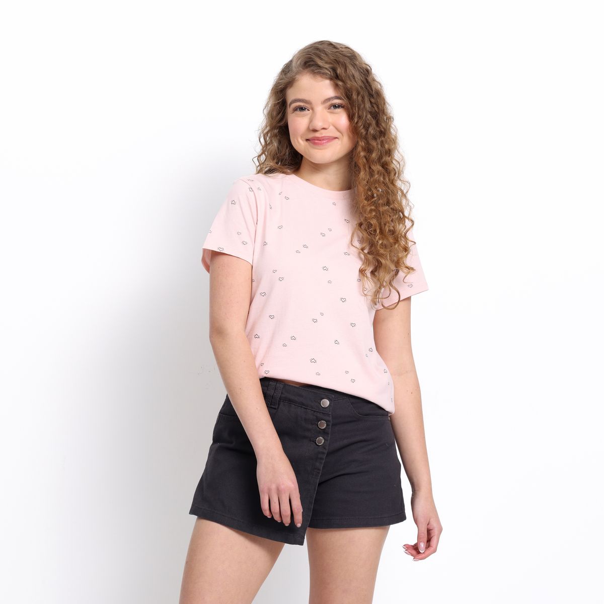 ELV - Falda Para Niña de Algodón Elv