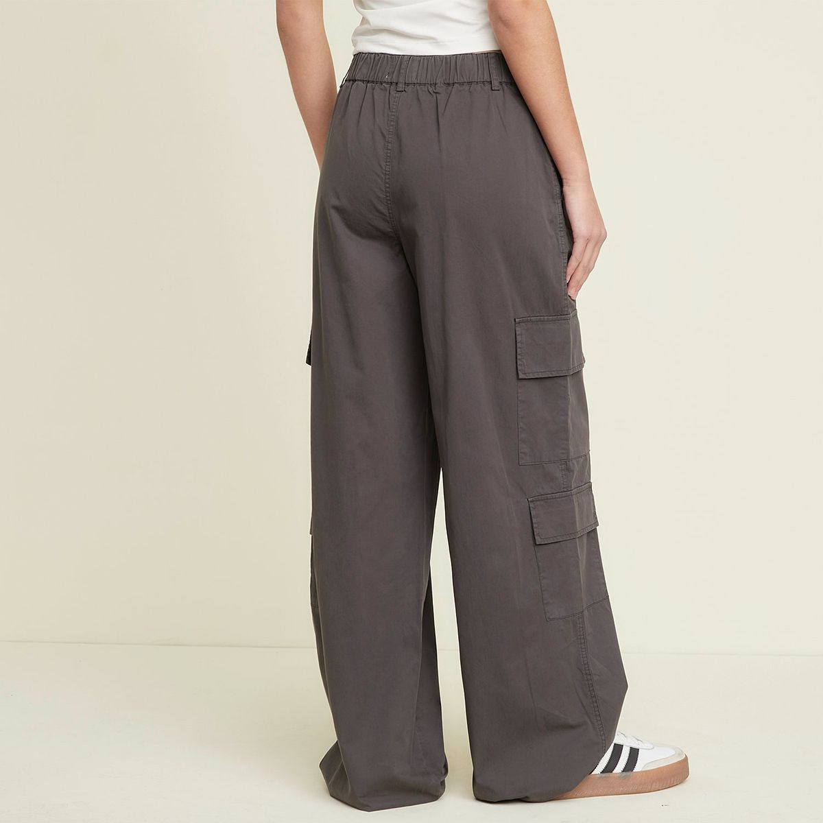 SYBILLA - Pantalón Mujer Tiro medio Cargo Sybilla