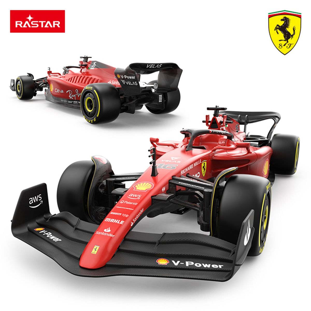  - Carro a control remoto F1 escudería Ferrari. Escala 1:18