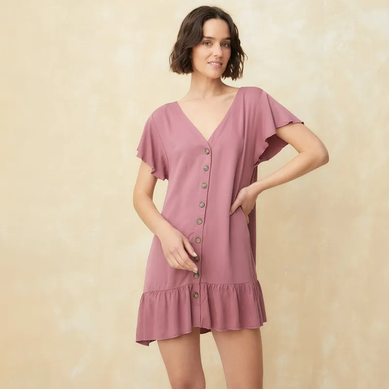 UNIVERSITY CLUB - Vestido Mujer Corto Casual UNIVERSITY CLUB