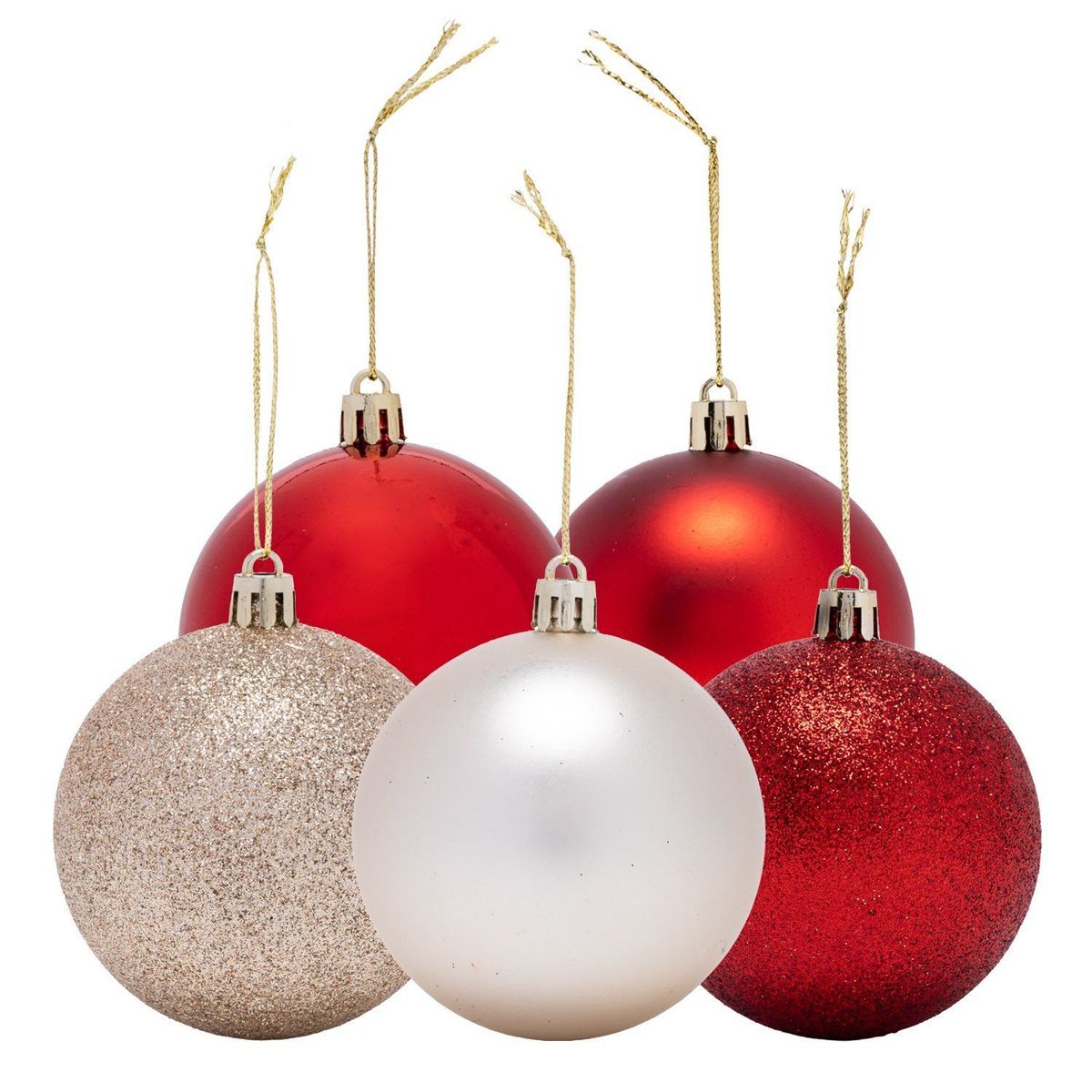 MICA - Bola de Navidad Multicolor: Set x20 7cm