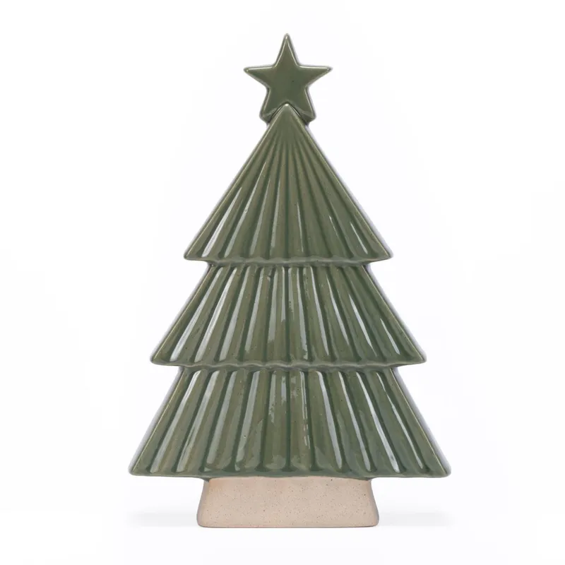 MICA - Adorno Árbol de Navidad: Pino Verde 22 cm
