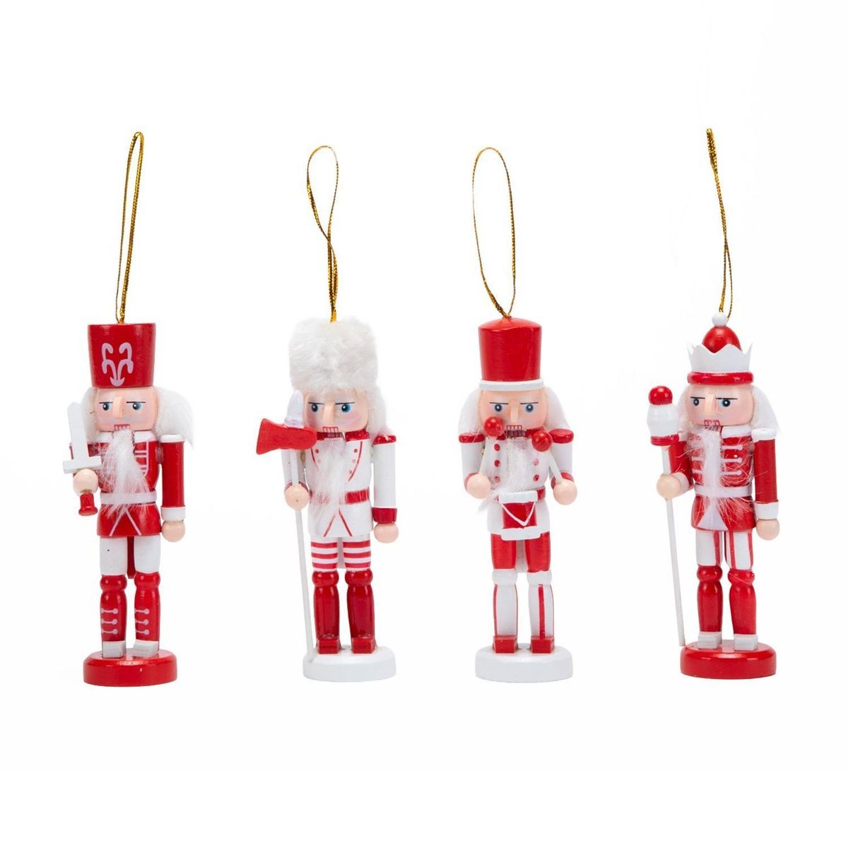 MICA - Figura Navideña: Set x4 Cascanuez 20 cm