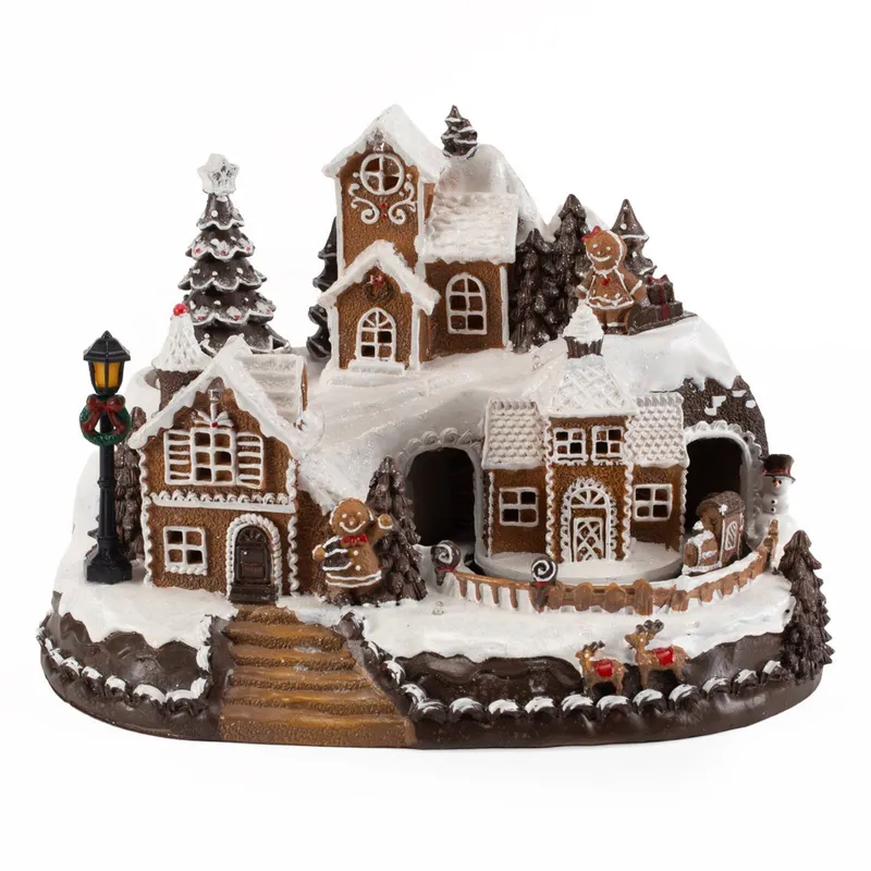 MICA - Villa Navideña: Ginger Café 30x20 cm