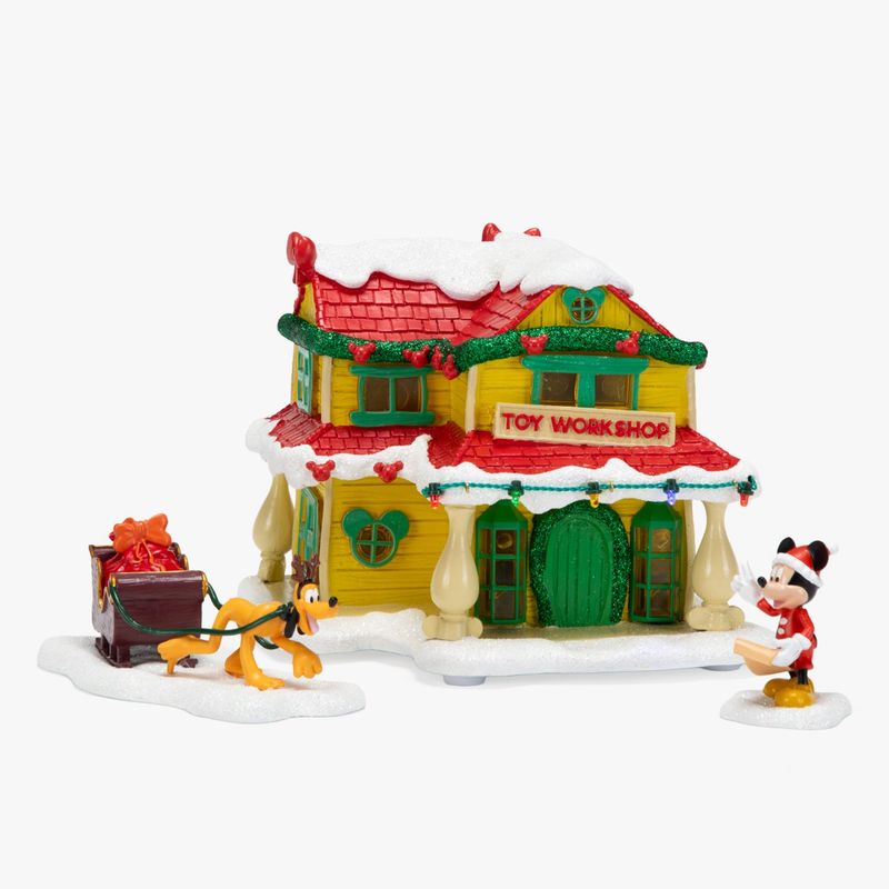 DISNEY - Villa Navideña Disney: Mickey 18.5 cm