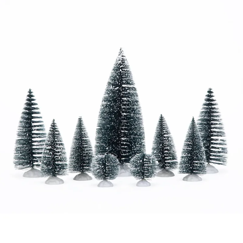 MICA - Villa Navideña: Pinos Set x9 14x22 cm