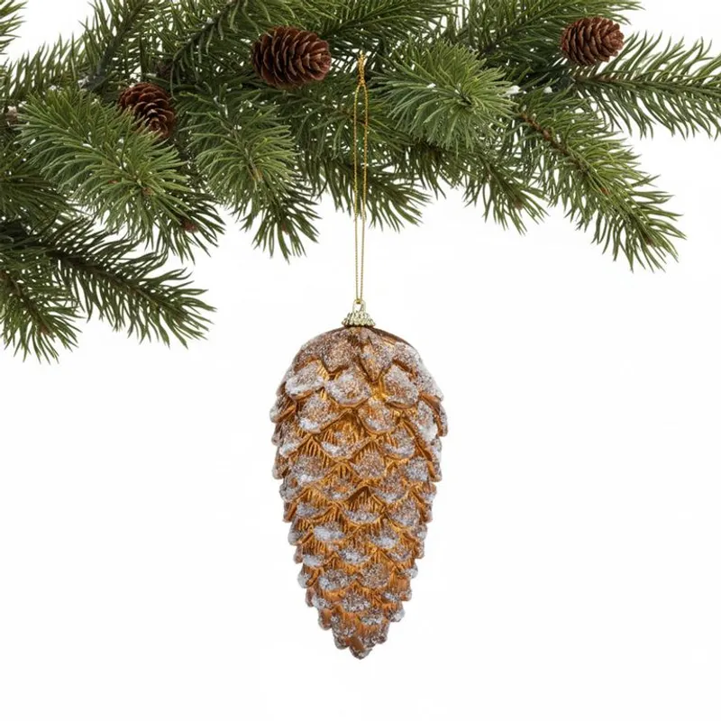 MICA - Adorno de Árbol: Piña 15 cm