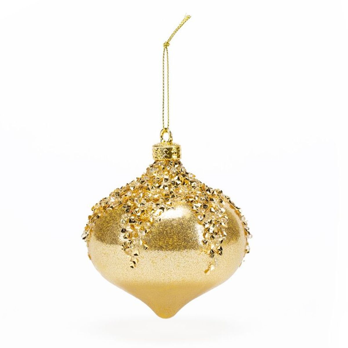 MICA - Bola de Navidad Dorada 8 cm