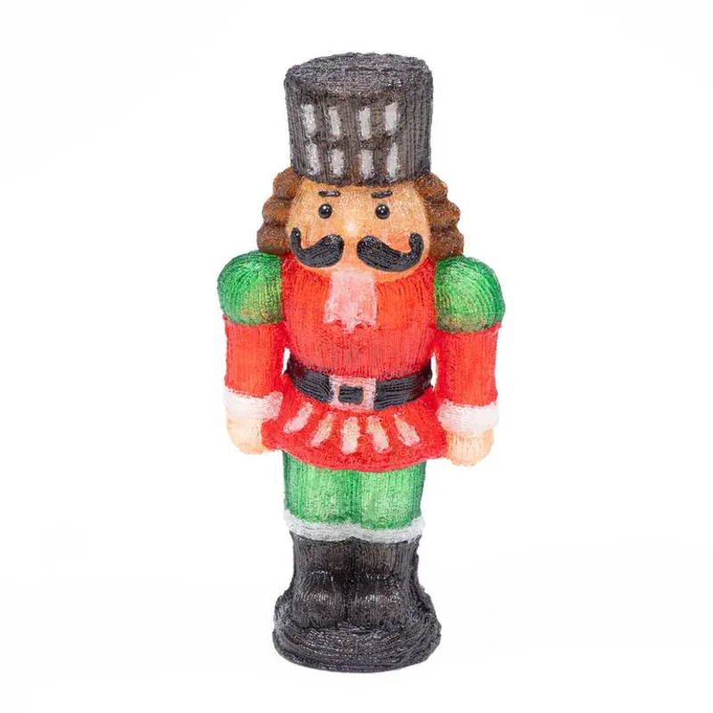 MICA - Adorno Navideño con Luz: Cascanuez 60 cm