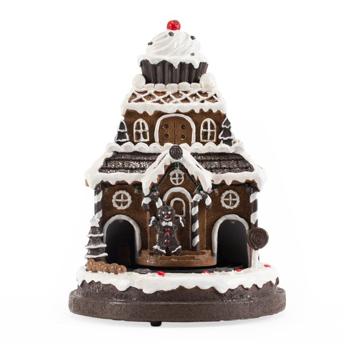 MICA - Villa Navideña: Café 25x13 cm