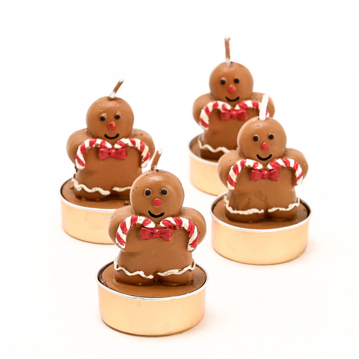 MICA - Vela Navideña: Set x4 Jengibre