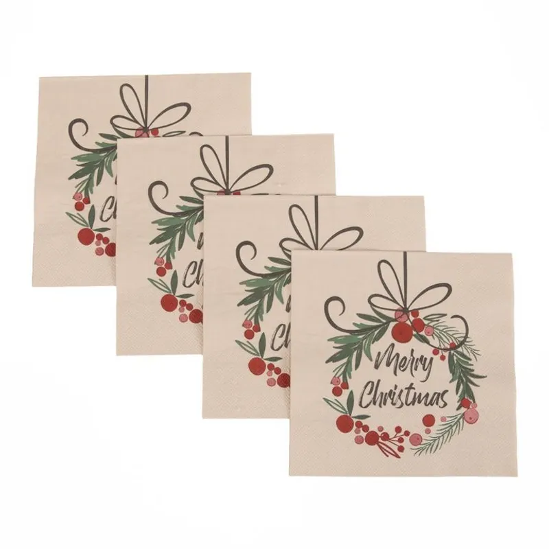 MICA - Servilleta de Navidad Feliz Navidad 33x33 cm
