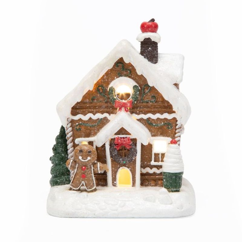 MICA - Figura Navideña: Casa Galleta 14 cm