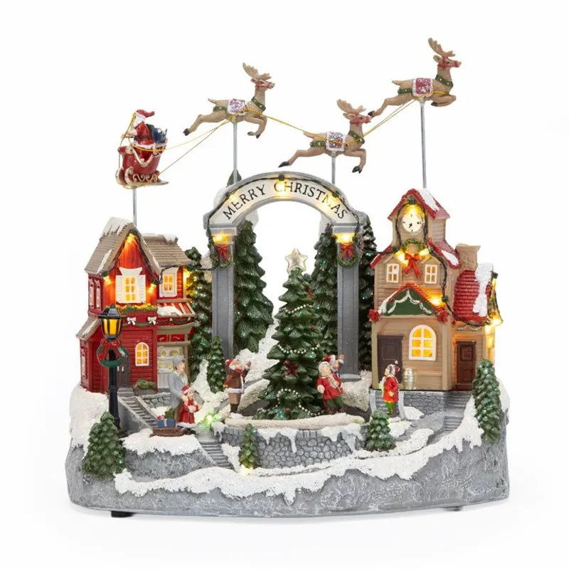 MICA - Villa Navideña: Trineo 32x20.5x32 cm