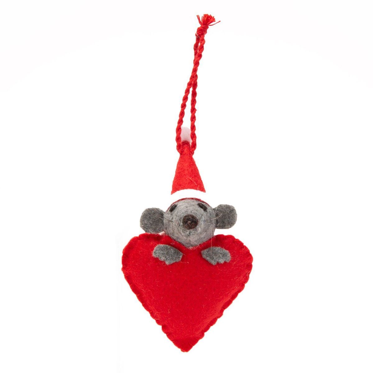 MICA - Adorno de Árbol: Set x3 Rojo 12.5 cm